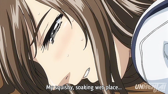 Hentai Teacher Jams Her Pussy on Her 18yo Student in Class [Subtitled]