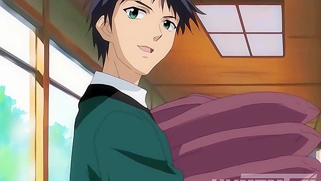 Stepmom Squeezing Milk from Her Massive Tits! Uncensored Hentai [Subtitled]