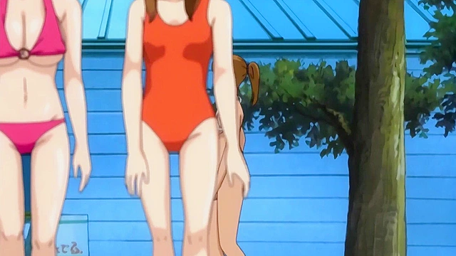 in a Public Shower! Uncensored Hentai Action [SUB ENG] [EXCLUSIVE]