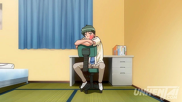 Step Mom Catches Her Fucking Step Son Jerking Off - Hentai [Subtitled]