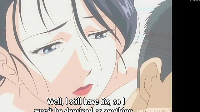 Lucky Bastard Nails His Step Mom and Step Sister in Uncensored Hentai Action [Subtitled]