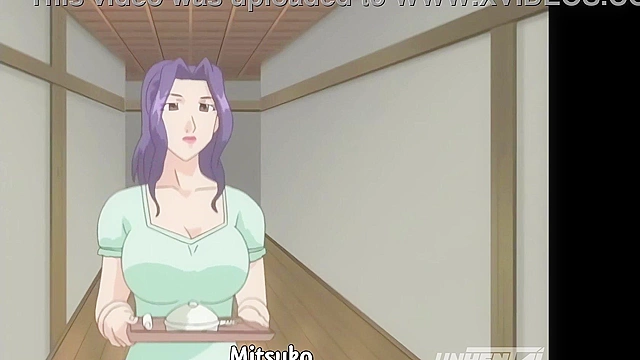 Lucky Bastard Nails His Step Mom and Step Sister in Uncensored Hentai Action [Subtitled]