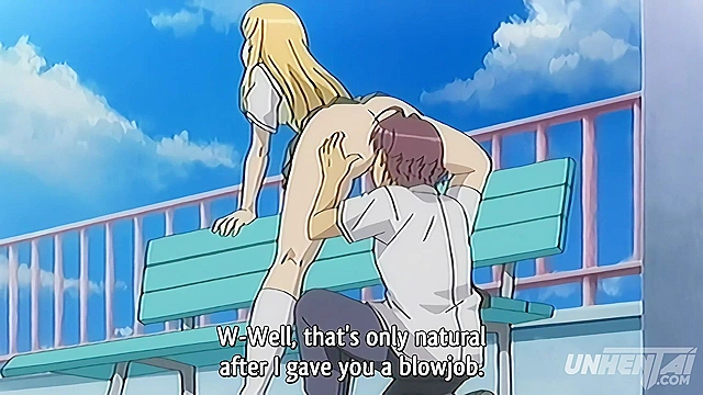 Hentai, Busty Student Gets Wild in Class [Uncensored, Subtitled]