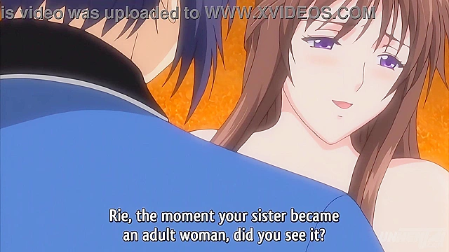 Hentai, Busty Step Mom Fucks Her Innocent Step Daughter with a Savage Sex Lesson [Subtitled]