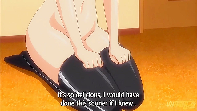 Hentai, Busty Step Mom Fucks Her Innocent Step Daughter with a Savage Sex Lesson [Subtitled]