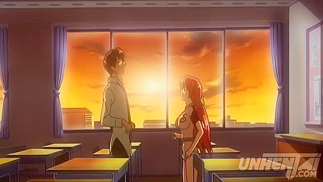 Teacher Gets Creampied by Her Little Hot Student in Class - Hentai Uncensored