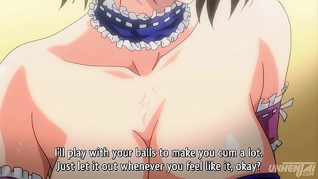 Giant MILF Maid Sucks Your Whole Damn Body in Mind-Blowing Hentai Massage [Subtitled]