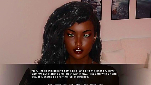 Redhead VTuber Gets Handjob, Riding Action & Shakes Ass for Hot Creampie Finish