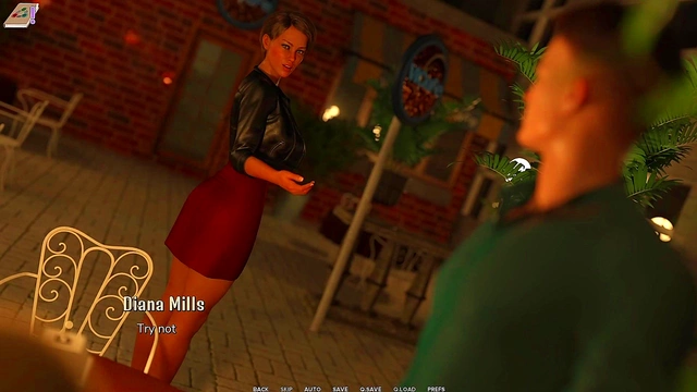 Hentai Anime Couple Enjoy Intense Sex Scene With 3D Visual Novel Thrills