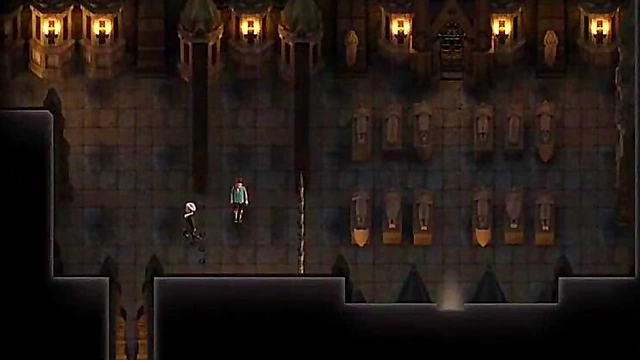 Blonde Skinny Anime Babe Gets Hardcore Blowjob & Anal In A Realistic Game World