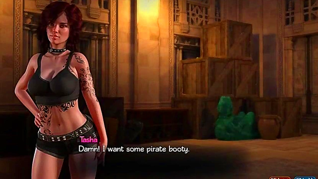 Naomi Evans Sucks Big Dick & Gets Rough Anal Sex In Japanese Prison Anime