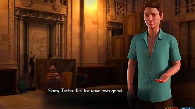 Naomi Evans Sucks Big Dick & Gets Rough Anal Sex In Japanese Prison Anime