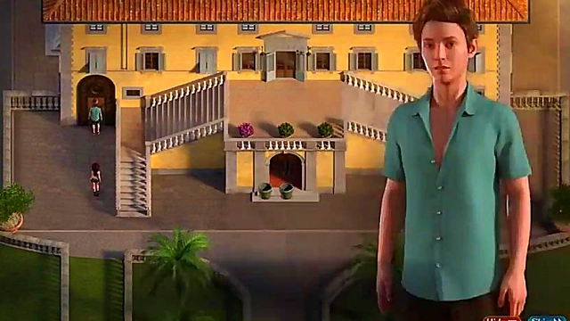 Naomi Evans Sucks Big Dick & Gets Rough Anal Sex In Japanese Prison Anime