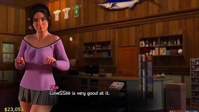 Nadia's Erotic Adventure Anime Teen Sucks Cock Before Anal Pleasures