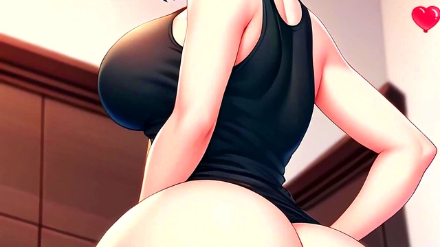 Big-Titted Anime Babe Gives Deepthroat Blowjob for POV Facial CumShot