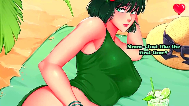 Big-Titted Anime Babe Gives Deepthroat Blowjob for POV Facial CumShot