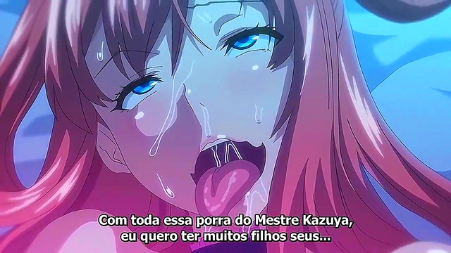 Champion Anime Babe Gives Epic Blowjob Then Gets Nailed Hard & Deep