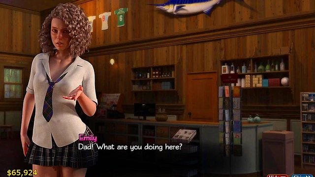 Hentai Coffee Break Anime Girl Gets Erotic With Her Machine