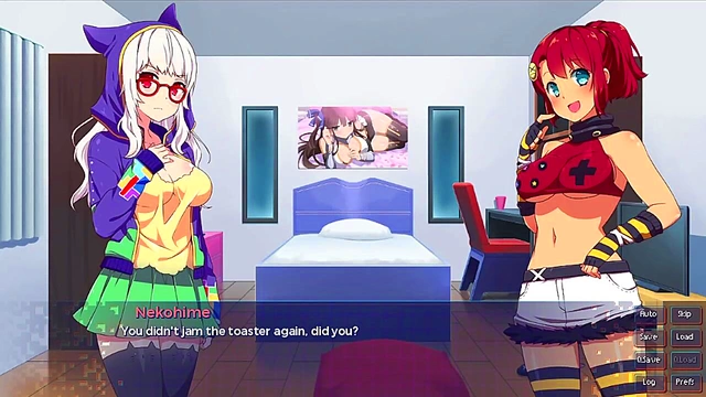 Naughty MILF Nadia Watches & Desires Hardcore 3D Anime Porn Fantasies Live