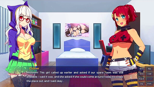 Naughty MILF Nadia Watches & Desires Hardcore 3D Anime Porn Fantasies Live