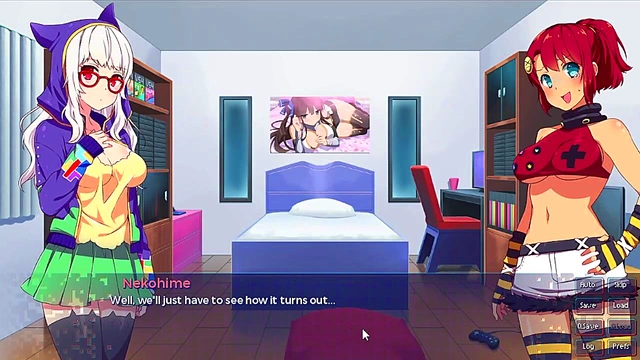 Naughty MILF Nadia Watches & Desires Hardcore 3D Anime Porn Fantasies Live