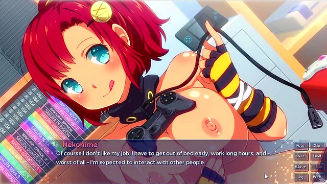 Naughty MILF Nadia Watches & Desires Hardcore 3D Anime Porn Fantasies Live