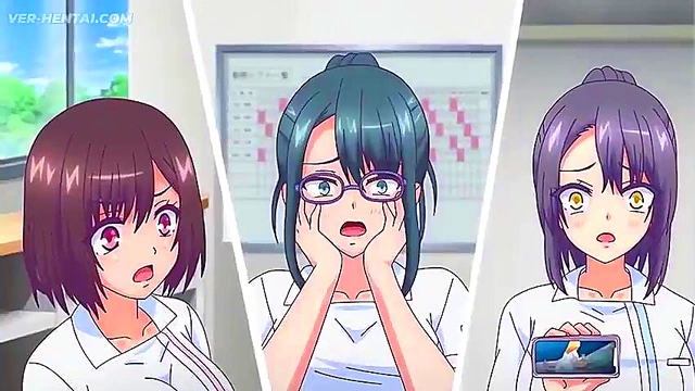 Ultra-Real 3D Anime Cutie Gives Double Blowjob for Facial & Anal Cum Explosion