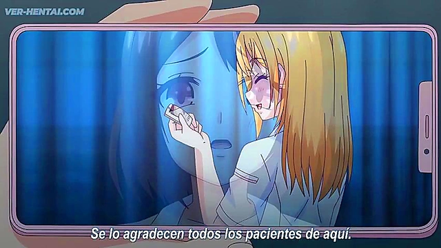 Ultra-Real 3D Anime Cutie Gives Double Blowjob for Facial & Anal Cum Explosion