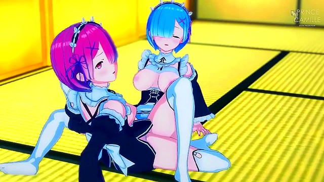 Intense Nami And Nico Robin Anime Sex With Big Boobs & Creampie Inside Her Pussy