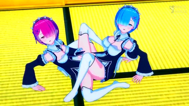 Intense Nami And Nico Robin Anime Sex With Big Boobs & Creampie Inside Her Pussy