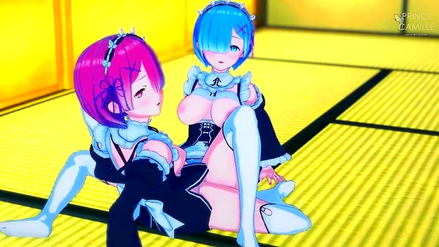 Intense Nami And Nico Robin Anime Sex With Big Boobs & Creampie Inside Her Pussy