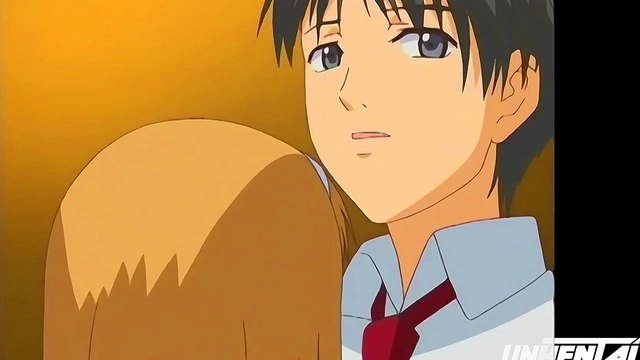 First-Time Pole Dance with Anime Chick Gets Her Wet!