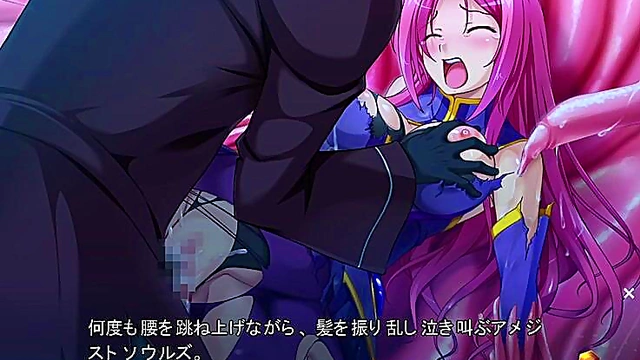 Horny Anime Babe Seducing In A Steamy Visual Novel Election Story Sex Scene