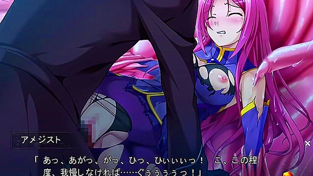 Horny Anime Babe Seducing In A Steamy Visual Novel Election Story Sex Scene