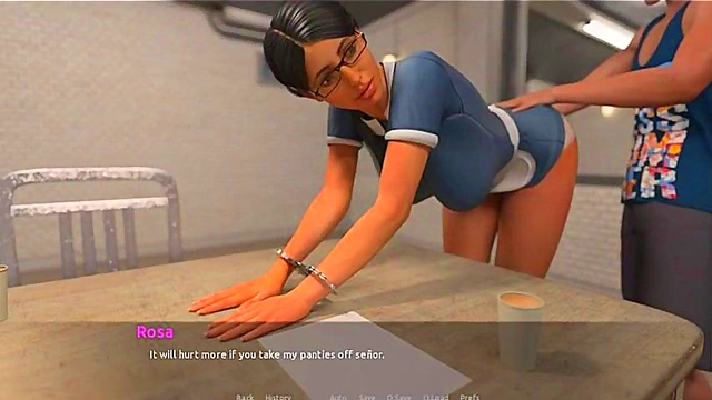 3D Anime Simpsons Mr Burns Seduces Marge for Naughty Mansion Adventure