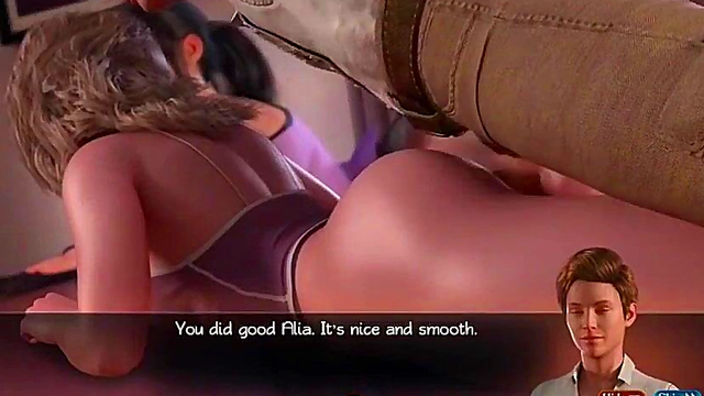 S-Class Sinon Regrets Bet As She Sucks Cock for JOI Fantasy