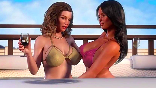 Blonde With Big Tits Sucks Dick And Gets Facial Cumshot