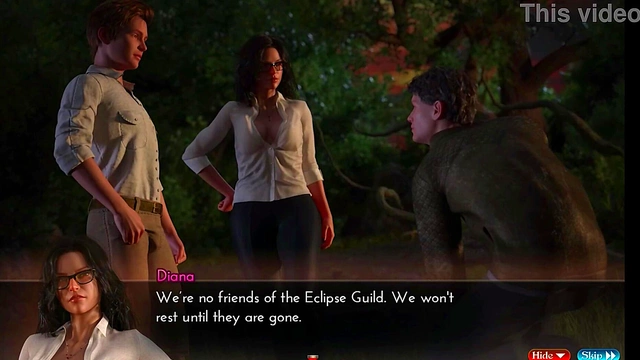 LoveSkySan69's Anime Couple Screwed Live on TV for Hot Creampie Finish