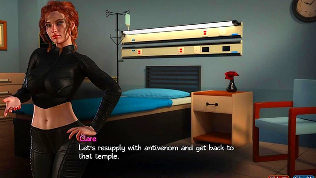 Good Taiga Gives Blowjob & Gets Fucked In Game Friends Anime Sex with Russian Voice Over