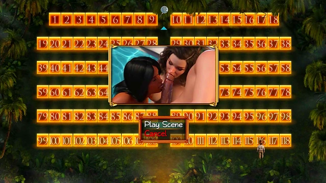 Nadia's Treasure Hunt Leads To Intense Anime Pussy Licking Scene With Creampie Finish