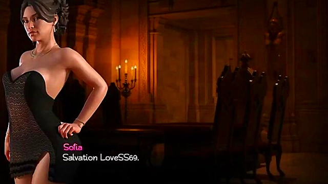 Sizzling MILF Nadia’s Anime Orgy & 3D Visual Novel Hardcore Action!