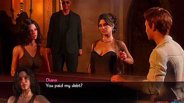 Sizzling MILF Nadia’s Anime Orgy & 3D Visual Novel Hardcore Action!