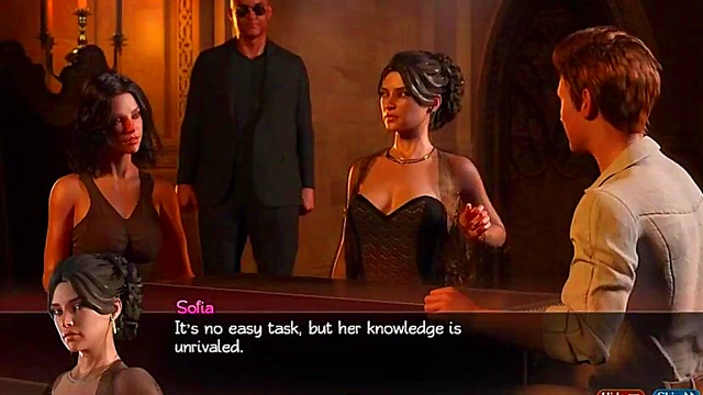 Sizzling MILF Nadia’s Anime Orgy & 3D Visual Novel Hardcore Action!