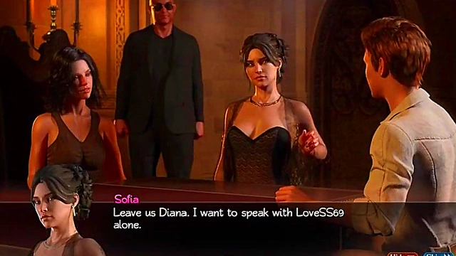 Sizzling MILF Nadia’s Anime Orgy & 3D Visual Novel Hardcore Action!