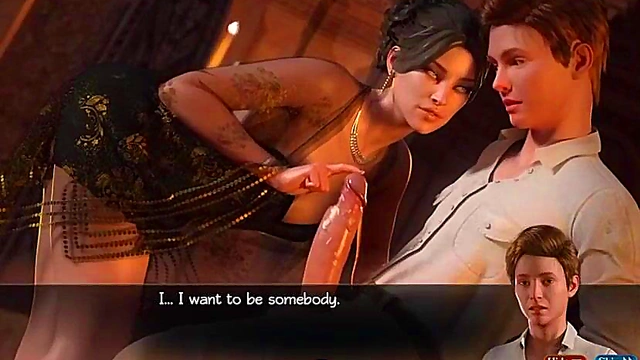 Sizzling MILF Nadia’s Anime Orgy & 3D Visual Novel Hardcore Action!