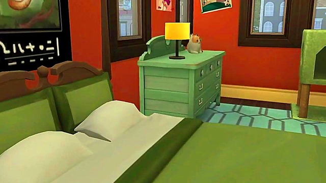 Nadia's Forbidden Plant Desire Fulfills Her Naughty Fantasies in Anime Sex Scene