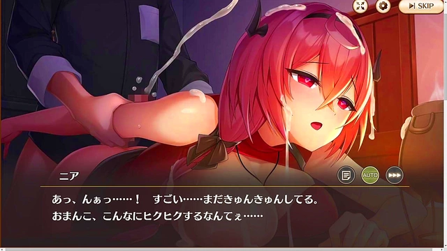 Lesbian Passion Between Sagiri, Setsuko & Excel in 3D Anime Sex Scene