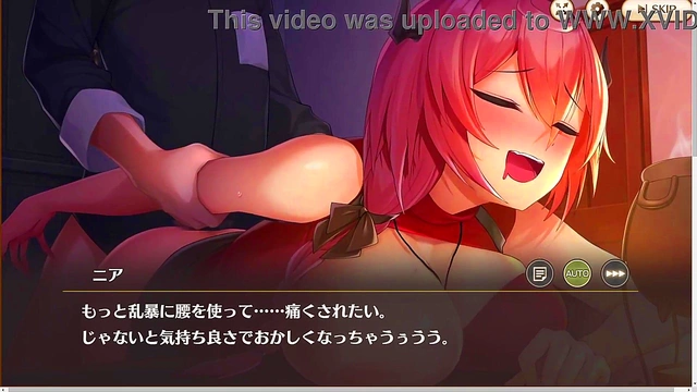 Lesbian Passion Between Sagiri, Setsuko & Excel in 3D Anime Sex Scene