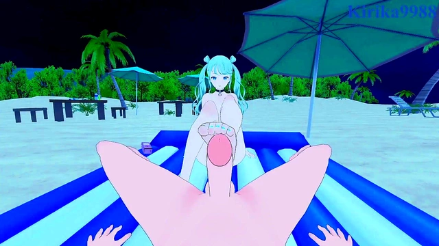 Horny MILF Sucks Dick & Rides Hard for Orgasmic Anime Glory