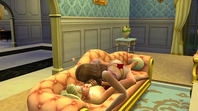 Hot Summer Night Jenny's Step Sister Gets Pussy Licked Bare Till She Cums Hard!